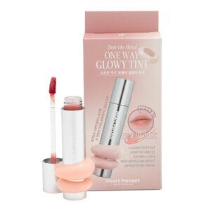 HEART PERCENT Multi One Way Glowy Tint Lip Gloss